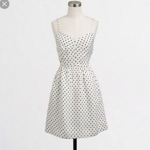 J.Crew Navy Polkadot Cami Dress 00